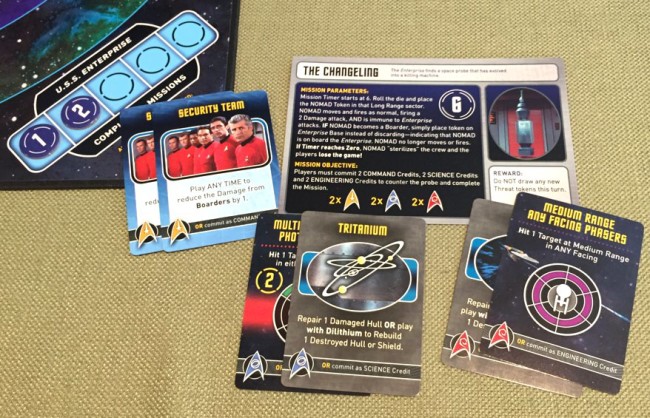 Star Trek Panic board game box