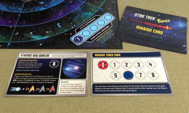 Star Trek Panic board game