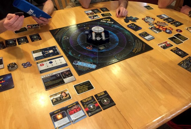 Star Trek Panic board game box