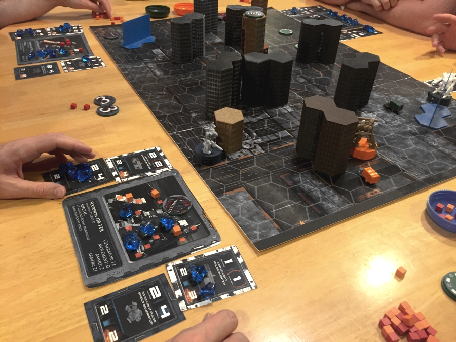 Mech Command RTS board game