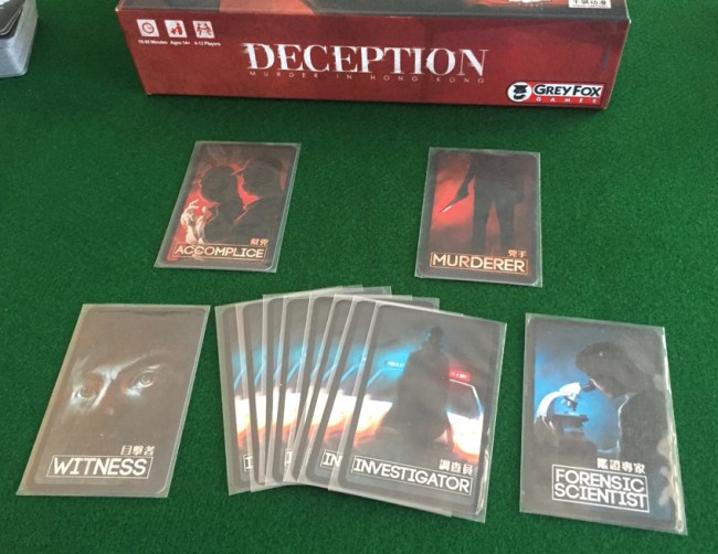 Deception: Murder in Hong Kong board game
