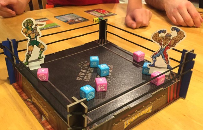 Luchador dice game