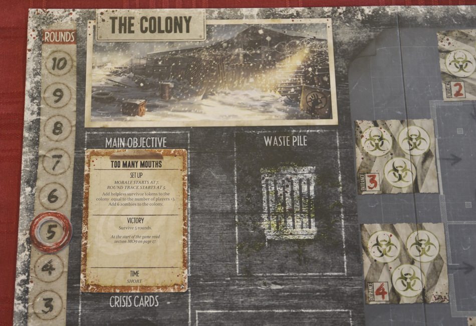 Location Cards NEW Dead of Winter A Crossroads Game 