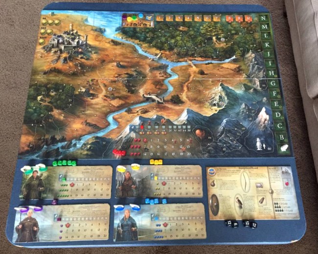 Legends of Andor board game