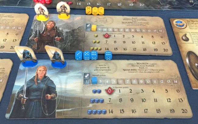 Legends of Andor board game