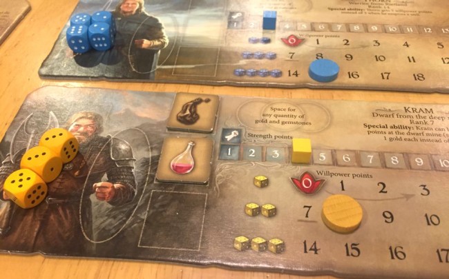 Legends of Andor board game