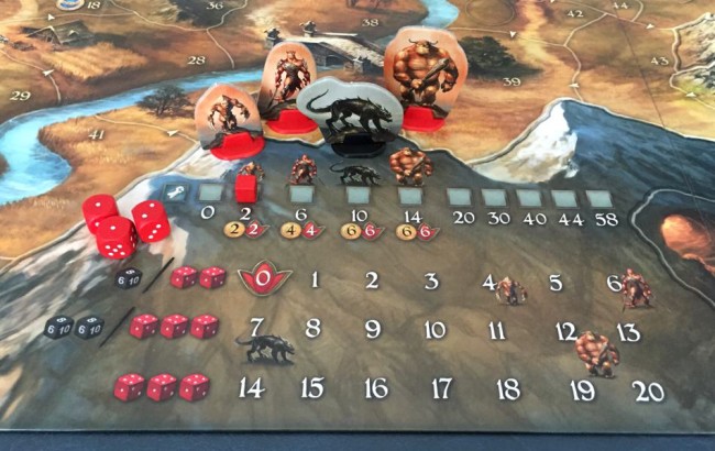 Legends of Andor board game