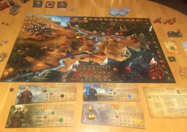 Legends of Andor board game