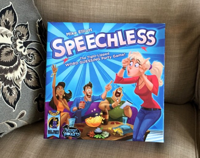 Speechless party game