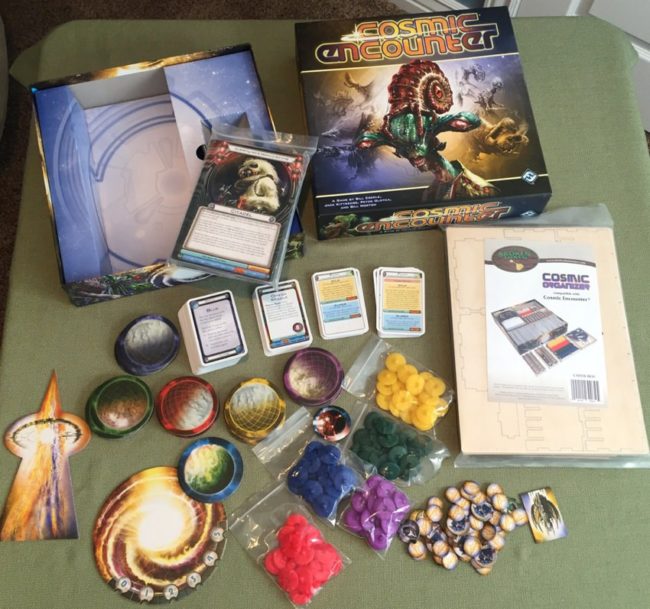 The Broken Token Cosmic Encounter box organizer