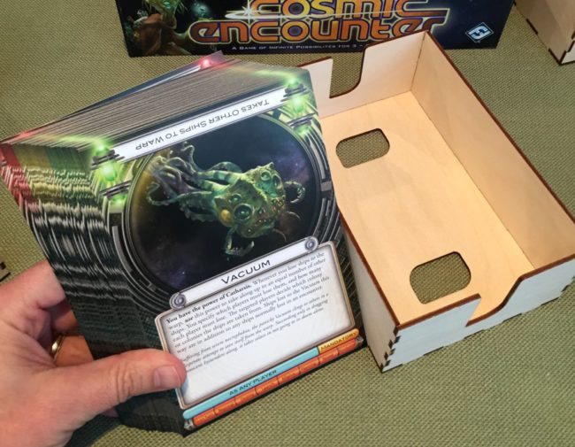 The Broken Token Cosmic Encounter box organizer