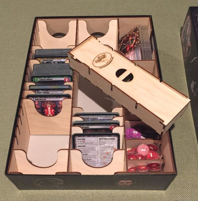 The Broken Token Among the Stars box organizer