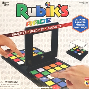 Rubiks Race Puzzle Board Game Brettspiel Zauberwürfel Mind Game Kinder Spielzeug 
