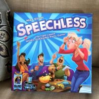Speechless party game gift