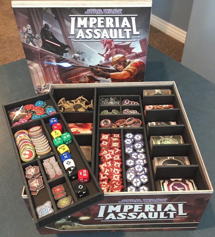Star Wars Imperial Assault Game Insert The Board Game Family