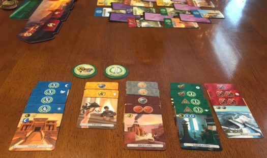 7 Wonders Duel card game