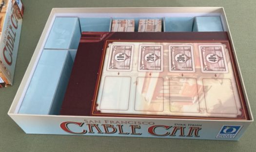 Cable Car board game inside