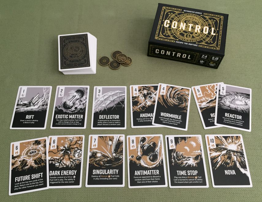 Control Card Game Review The Board Game Family