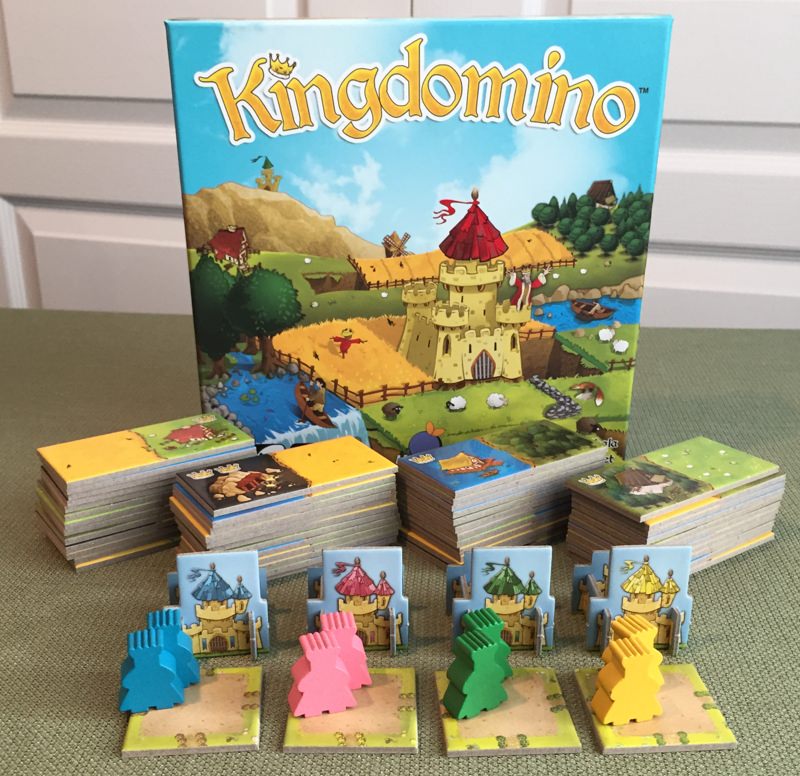 Build your own kingdom in Kingdomino - The Board Game Family