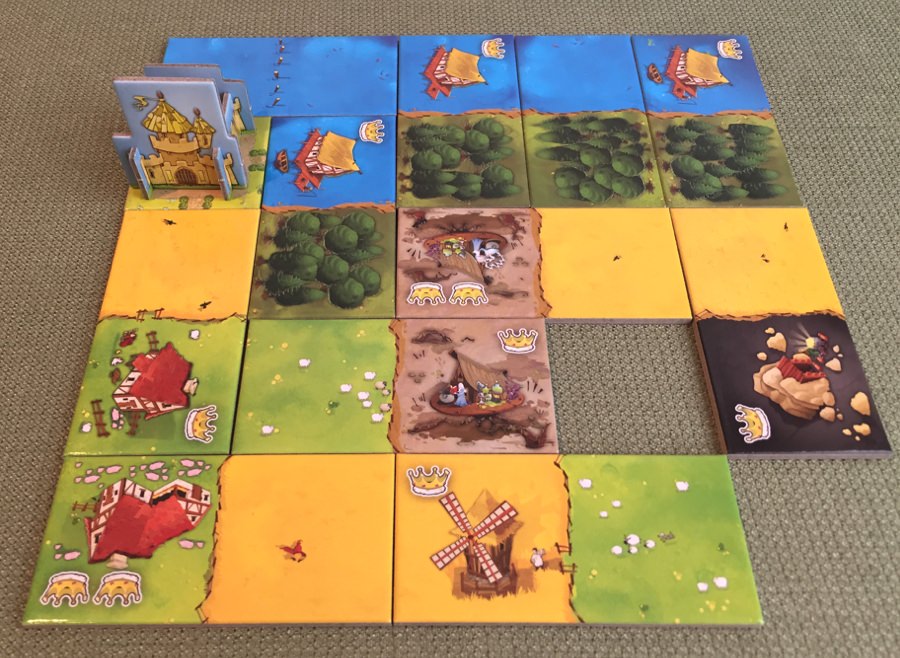 Build your own kingdom in Kingdomino - The Board Game Family