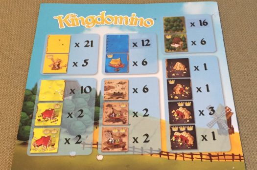 Kingdomino board game