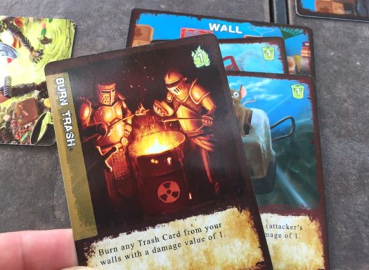 Trash War card game