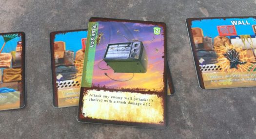 Trash War card game