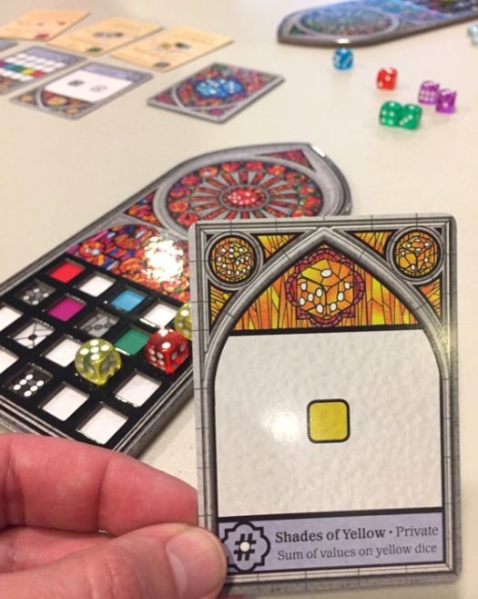 Sagrada dice game