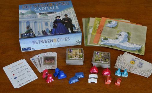 Between Two Cities: Capitals board game