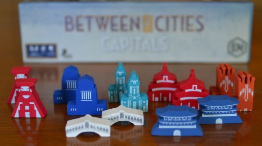 Between Two Cities: Capitals board game