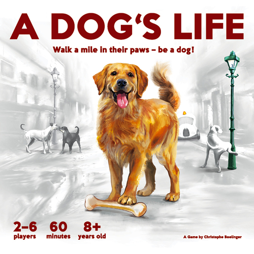 A Dog's Life children's board game