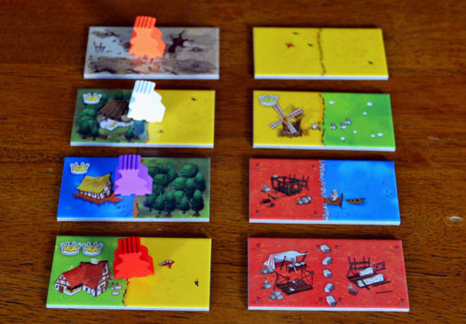 Queendomino board game