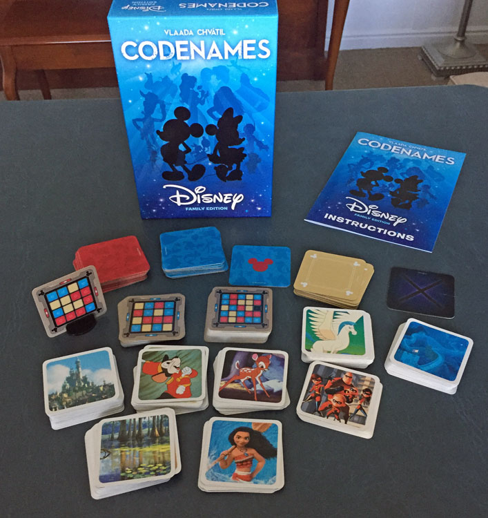 Codenames Disney Family Edition Board Game Review The Board