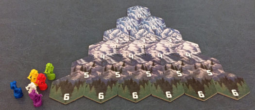 Dicey Peaks board game