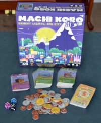Machi Koro Bright Lights Big City card game