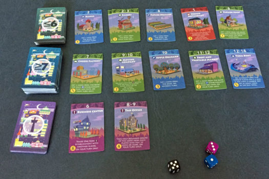 Machi Koro Bright Lights Big City card game