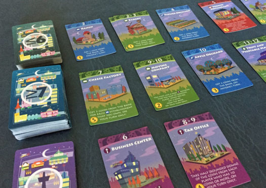 Machi Koro Bright Lights Big City card game