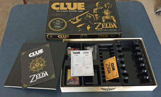 Clue The Legend of Zelda board game