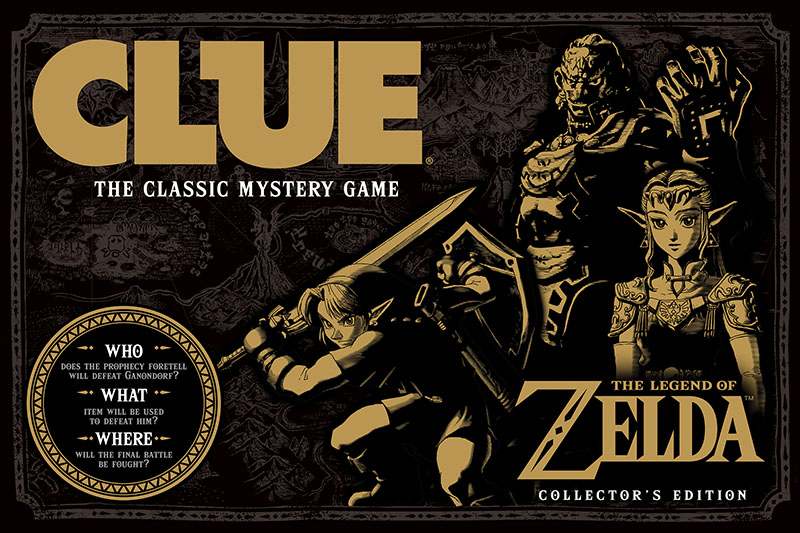 Clue the Legend of Zelda board game