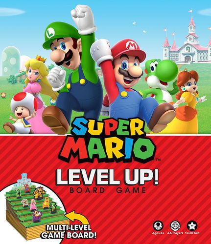 Super Mario Level Up board game