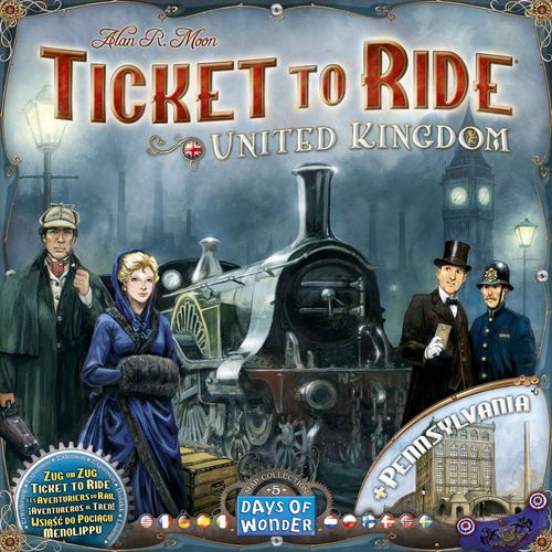  Ticket to Ride Board Game, Family Board Game