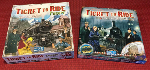 Ticket to Ride Map Collection: United Kingdom and Pennsylvania