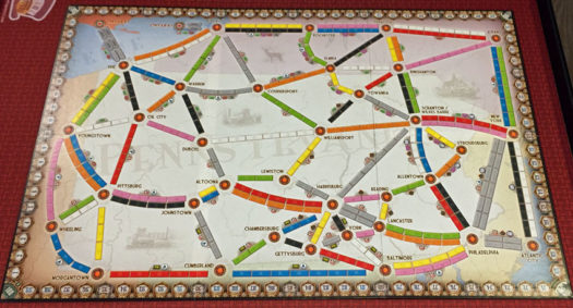 Ticket to Ride Map Collection: United Kingdom and Pennsylvania