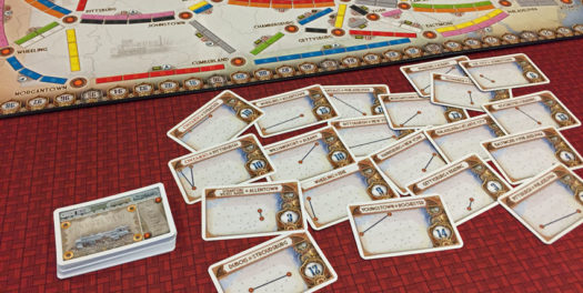 Ticket to Ride Map Collection: United Kingdom and Pennsylvania