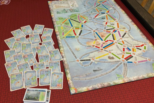 Ticket to Ride Map Collection: United Kingdom and Pennsylvania