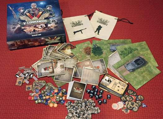 V-Commandos cooperative board game