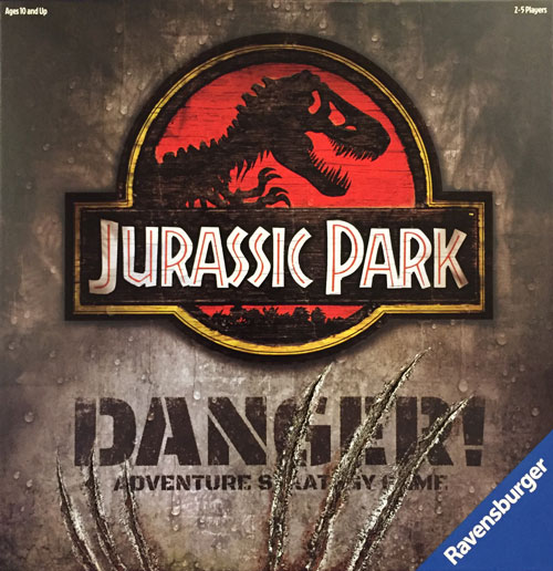 Jurassic Park Danger board game