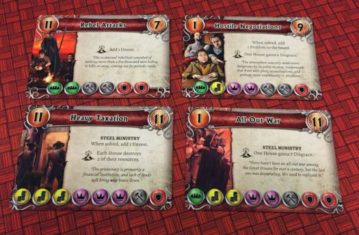 Mistborn: House War board game