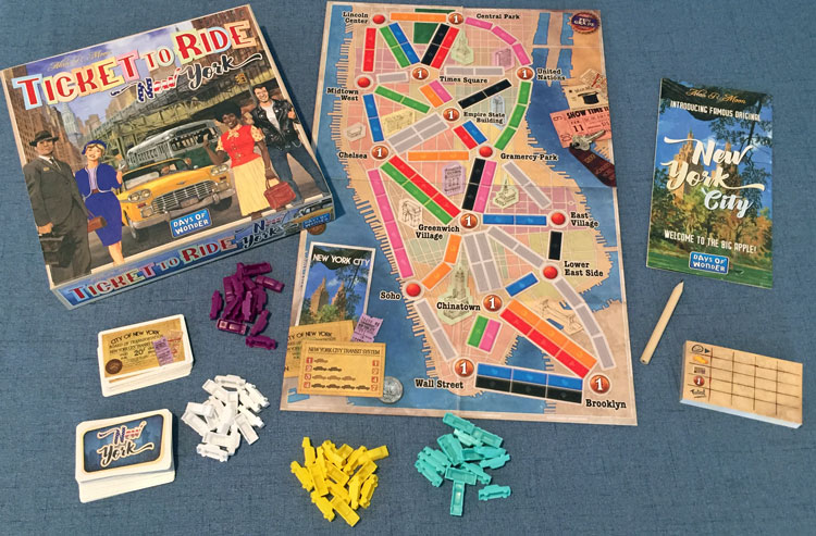 Resultado de imagem para Ticket to Ride: New York