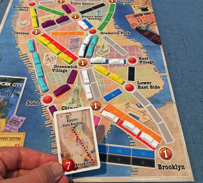 Ticket To Ride New York Board Game Review The Board Game Family